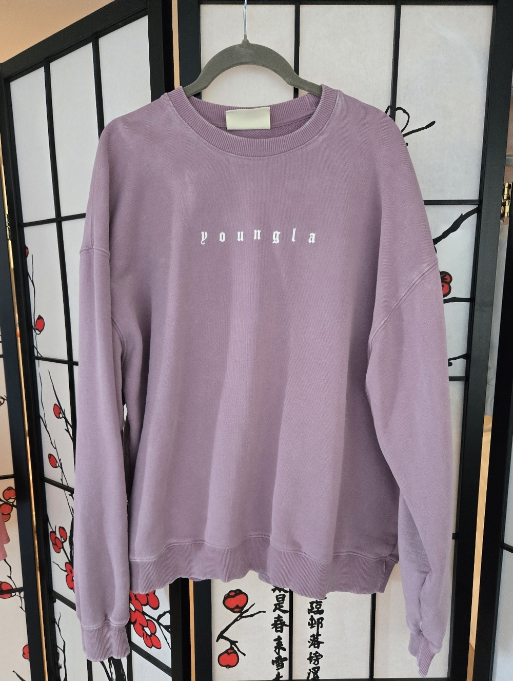 Youngla Mauve Crewneck Sweatshirt